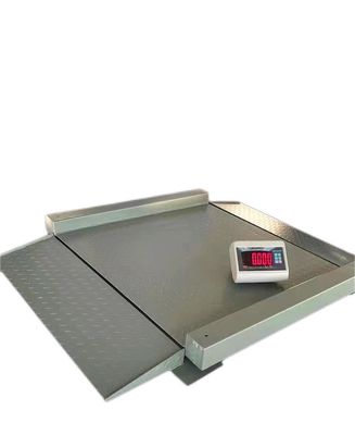 Balança sem fio de 2 toneladas com precisão de 0,5 kg e alimentação a ser encomendada