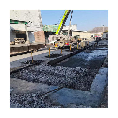 Escala de caminhão de 60-150 toneladas com nível de precisão OIML III ponte de pesagem industrial em direto
