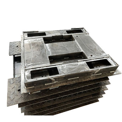 Balança de pesagem de piso de aço leve ou de aço inoxidável de tamanho personalizado 1 tonelada 3 toneladas 5 toneladas