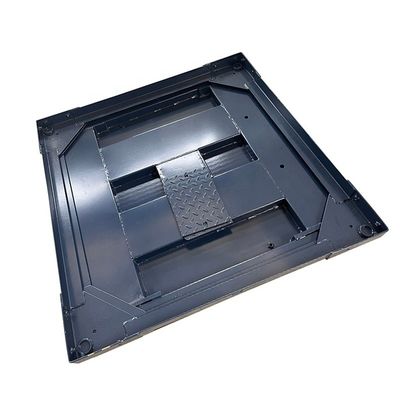 Balança de pesagem de piso de plataforma digital industrial de aço leve ou de aço inoxidável de 1 tonelada