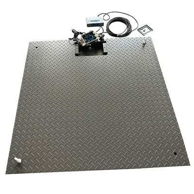 100-240V/50-60HZ Instrumento de pesagem industrial Dimensão personalizada 1-10 toneladas Escala de piso