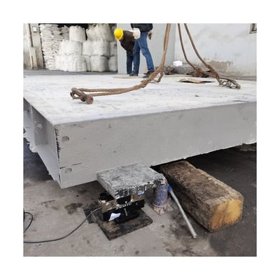 Escala de caminhão de pesagem de concreto galvanizado eletrônico de 120 toneladas com suporte personalizado