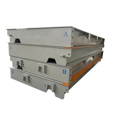 3*8m Display LED de 60 toneladas de alta capacidade Celulas de carga de feixe de cisalhamento duplo Peso 10-250T