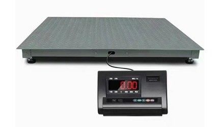 3 toneladas de aço leve/aço inoxidável Escala animal digital 1,2*1,2m Tamanho LCD/LED