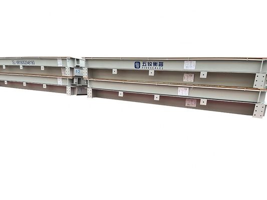 Escala de caminhão de carga pesada de 120T de aço carbono 3X20M pesando balança de ponte de pesagem digital com células de carga
