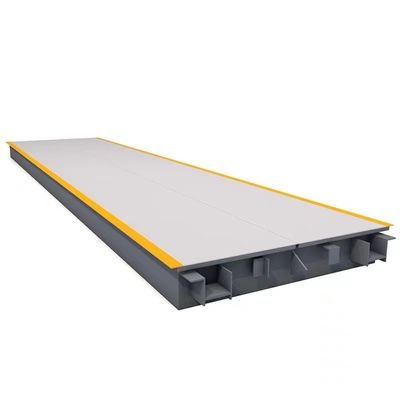 Escala de caminhão de pesagem industrial digital de 100 toneladas para padrões elevados