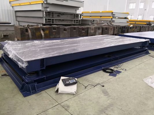 125%F.S Segurança Camião portátil Balança de 60 toneladas Balança de pesagem digital Caminhão de aço 18m