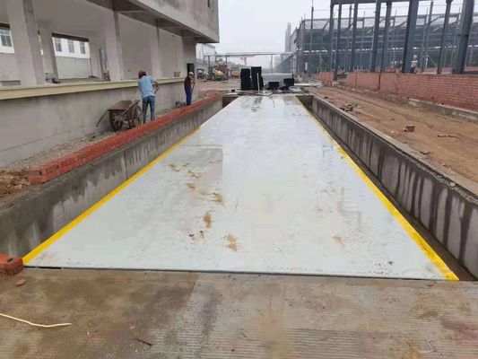 Peso portátil de 80 toneladas com balança de 30 toneladas e balança electrónica de 60 toneladas
