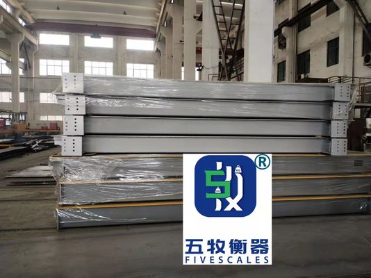 Peso portátil de 80 toneladas com balança de 30 toneladas e balança electrónica de 60 toneladas