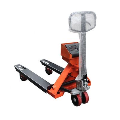 110V/220V Balança de paletes de mão hidráulica Jack Truck 1000-3000 kg Balança de paletes de empilhadeira elétrica