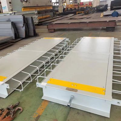 LCD Balança de eixo fixo Caminhão Veículo Balança de plataforma curta 30t 50t Capacidade