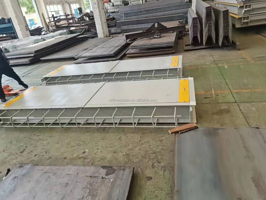 LCD Balança de eixo fixo Caminhão Veículo Balança de plataforma curta 30t 50t Capacidade