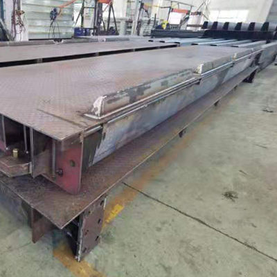 Escala de caminhão de 60-150 toneladas com nível de precisão OIML III ponte de pesagem industrial em direto