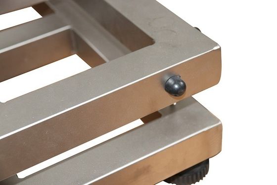 Escala de banco de aço inoxidável 450 * 600mm 100Kg-600Kg com design e suporte personalizado