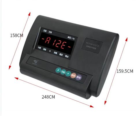 Indicador de escala de plataforma de exibição LCD para pesagem de animais Shanghai Yaohua XK3190-A12