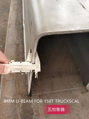 125%F.S. Sobrecarga de segurança 60T 80T 100T 120T 150T 200T Balança de pesagem de caminhão