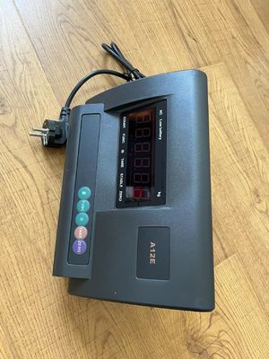 Indicador de escala de plataforma LCD para pesagem de animais XK3190-A12 sobre carga de banco VDE-EUROPE