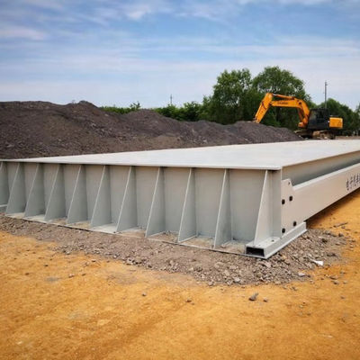 3*10m30 Tonnes Truck Scale Weighbridge IP68 Nível de proteção e 125%F.S sobrecarga de segurança