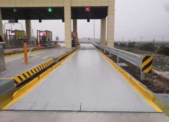 3*10m30 Tonnes Truck Scale Weighbridge IP68 Nível de proteção e 125%F.S sobrecarga de segurança