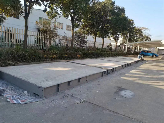 30 toneladas 300 toneladas de capacidade máxima de ponte de pesagem de concreto para pesagem automática de camiões