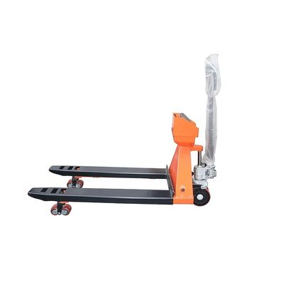 Recarregável elevador elétrico de mão de forquilhas Jack Balança de peso Pallet Truck Balança