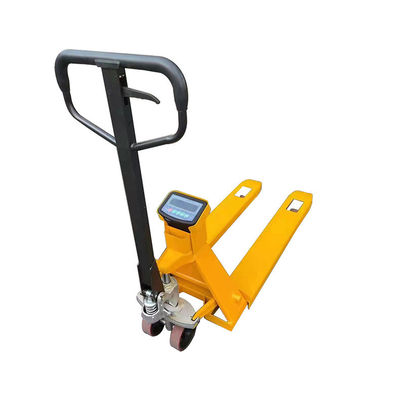 Balança de caminhão de paletes manual de suporte personalizado com pesagem de cilindro e pesadora de roda