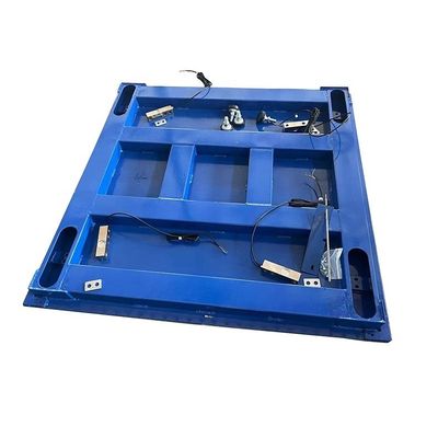 Dimensão personalizada 1000 kg Balança eletrônica industrial de pisos em cores personalizadas
