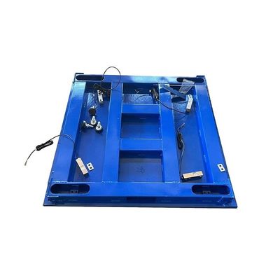 Dimensão personalizada 1000 kg Balança eletrônica industrial de pisos em cores personalizadas
