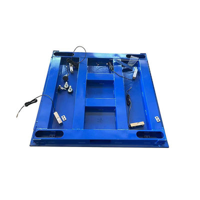 Dimensão personalizada 1000 kg Balança eletrônica industrial de pisos em cores personalizadas