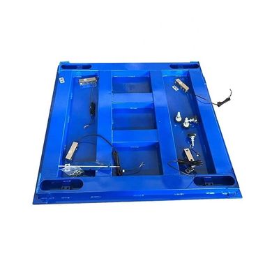 Dimensão personalizada 1000 kg Balança eletrônica industrial de pisos em cores personalizadas