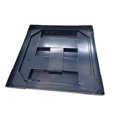 Exibição LCD 1000kg Capacidade Plataforma Eletrônica Escala de Piso para Indústria Pesada