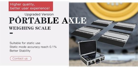 Customized OBM Support Portable Movable Weighbridge for Truck Axle and Axle Pad (Brilhão de peso móvel portátil para caminhão)