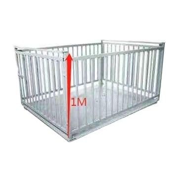 0.6m x 0.8m a 1m x 1.2m 0.5t-2t plataforma de pesagem de piso balança de amortecimento personalizável