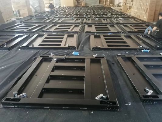 0.6m x 0.8m a 1m x 1.2m 0.5t-2t plataforma de pesagem de piso balança de amortecimento personalizável
