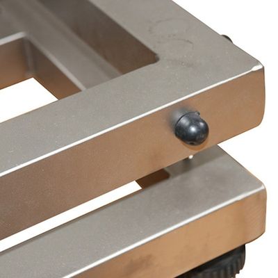Máquina de pesagem portátil de aço inoxidável de 100 kg/ 300 kg/ 500 kg/ 800 kg com apoio OEM