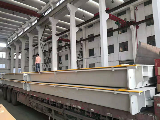 OEM Personalizado 10-250T Capacidade Pesada 3 * 10M Pesagem de caminhão Balança de ponte