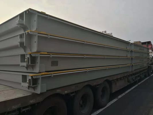 OEM Personalizado 10-250T Capacidade Pesada 3 * 10M Pesagem de caminhão Balança de ponte