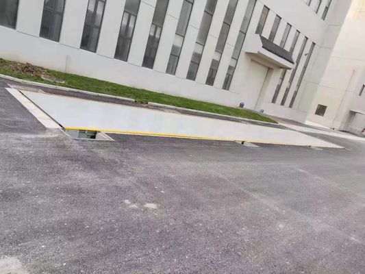 Pesagem de caminhão de alta capacidade de 10-250T com uma balança pesada de 16m