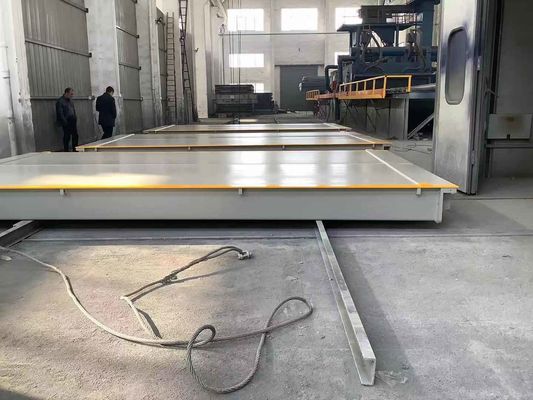 Pesagem de caminhão de alta capacidade de 10-250T com uma balança pesada de 16m