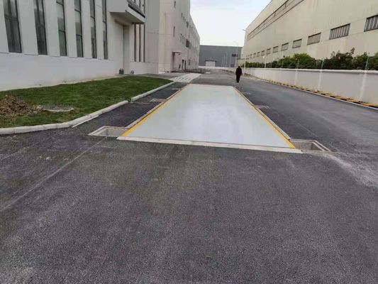 Pesagem de caminhão de alta capacidade de 10-250T com uma balança pesada de 16m