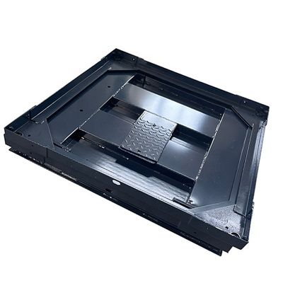 1000 kg Capacidade/precisão Escala de piso eletrônico industrial de aço leve ou aço inoxidável