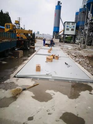 Peso portátil de 80 toneladas com balança de 30 toneladas e balança electrónica de 60 toneladas