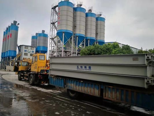 Peso portátil de 80 toneladas com balança de 30 toneladas e balança electrónica de 60 toneladas