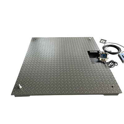 Escala de pesagem digital industrial de capacidade de 1000 kg personalizada com ecrã LCD