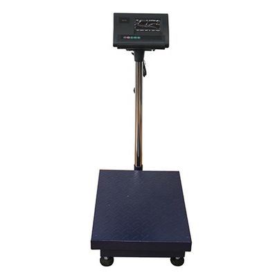 Balança eletrônica dobrável portátil com ecrã LCD e bateria/fornecedora de energia