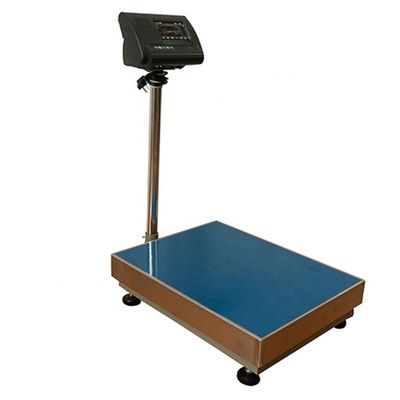 300*400mm de aço inoxidável 600kg Balança de banco eletrônica com e fonte de alimentação 110/220v