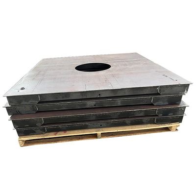 Balança de pesagem de piso de aço leve ou de aço inoxidável de tamanho personalizado 1 tonelada 3 toneladas 5 toneladas