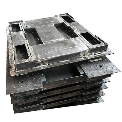 100-240V/50-60HZ Instrumento de pesagem industrial Dimensão personalizada 1-10 toneladas Escala de piso