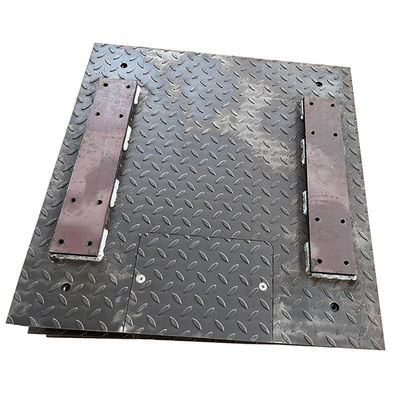 100-240V/50-60HZ Instrumento de pesagem industrial Dimensão personalizada 1-10 toneladas Escala de piso
