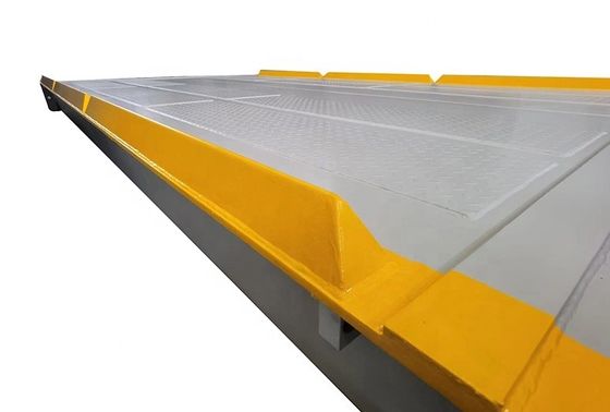 Tamanho personalizado de 3,0 toneladas Plataforma digital eletrônica Balança de pesagem Balança de piso por cima